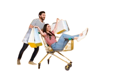 girl shopping